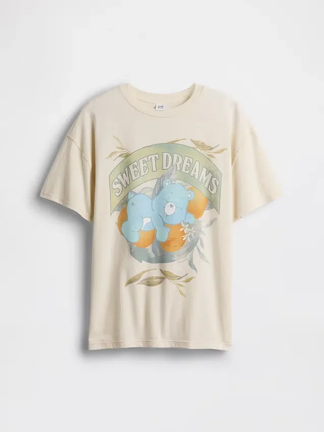 T-shirt oversize Care Bears pour enfants