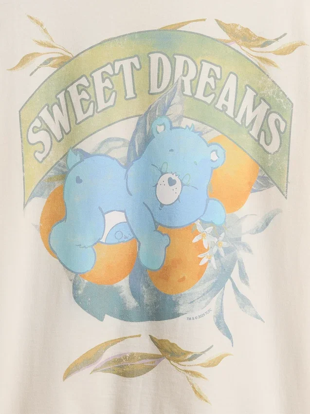 T-shirt oversize Care Bears pour enfants