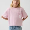 T-shirt oversize carré Hello Kitty pour enfants