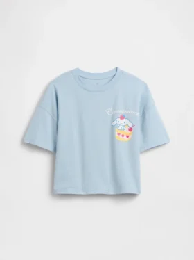 T-shirt oversize carré Hello Kitty pour enfants