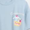 T-shirt oversize carré Hello Kitty pour enfants
