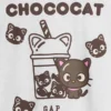 T-shirt oversize carré Hello Kitty pour enfants