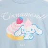 T-shirt oversize carré Hello Kitty pour enfants
