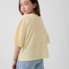 T-shirt oversize carré pour enfant avec logo d'État