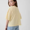 T-shirt oversize carré pour enfant avec logo d'État