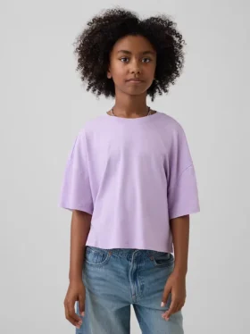 T-shirt oversize carré pour enfants