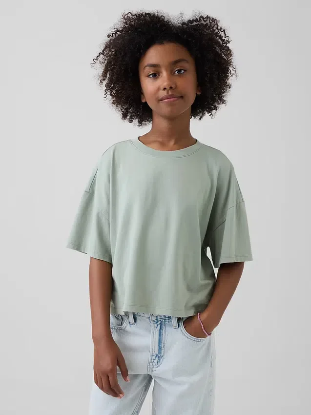 T-shirt oversize carré pour enfants