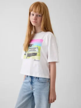 T-shirt oversize carré pour enfants