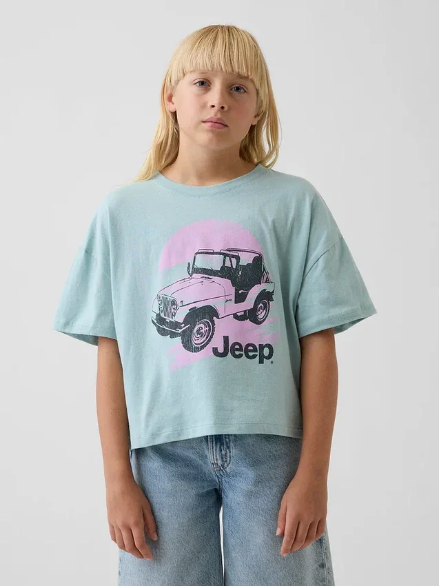 T-shirt oversize carré pour enfants