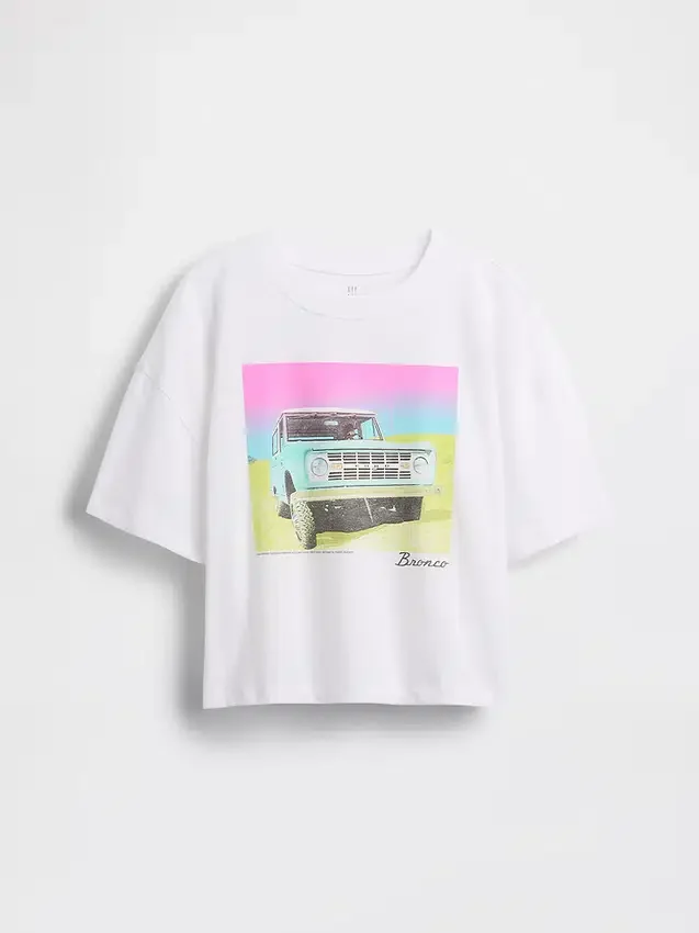 T-shirt oversize carré pour enfants