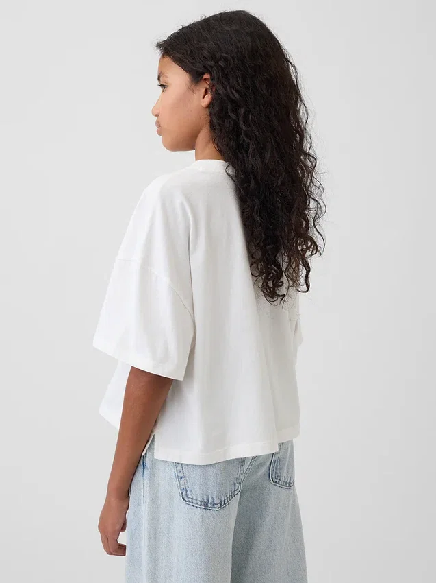 T-shirt oversize carré pour enfants