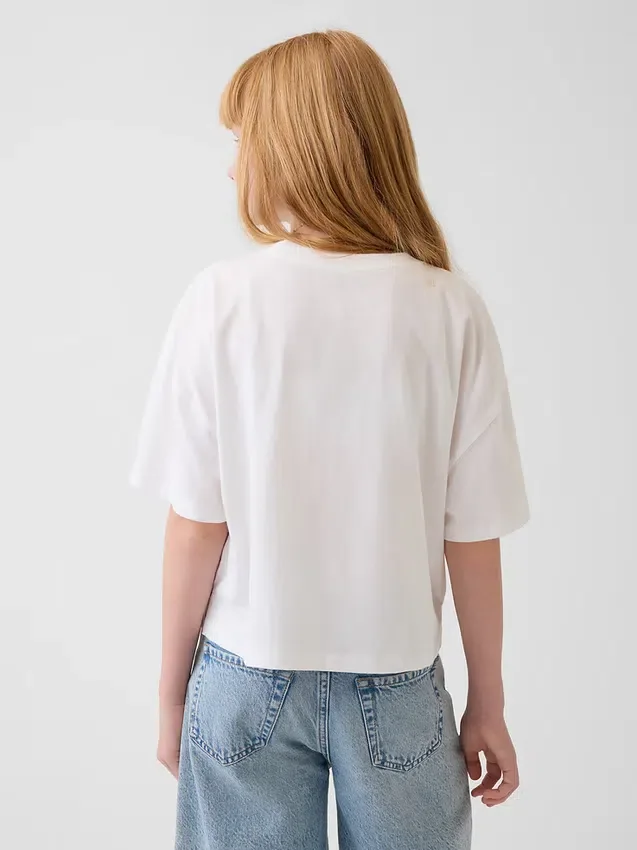 T-shirt oversize carré pour enfants