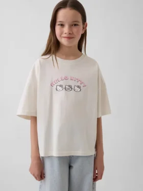 T-shirt oversize carré Sanrio pour enfants