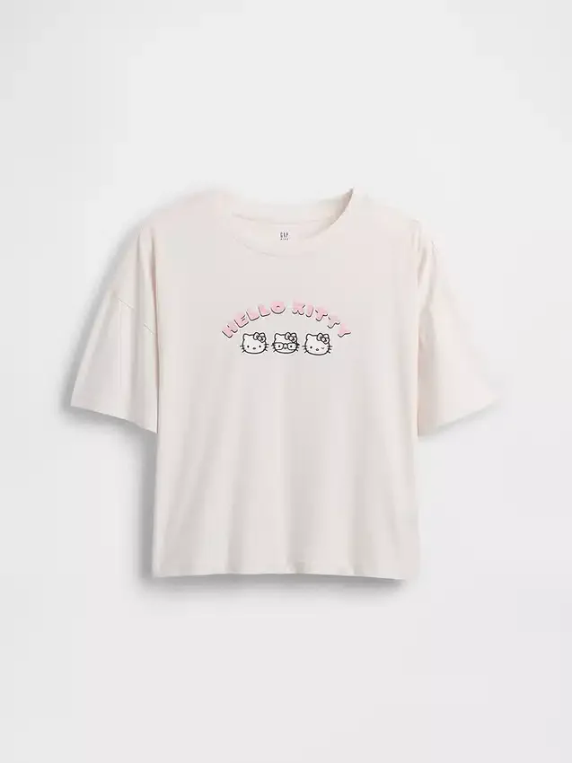 T-shirt oversize carré Sanrio pour enfants