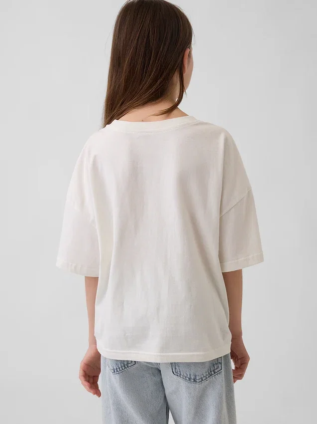 T-shirt oversize carré Sanrio pour enfants
