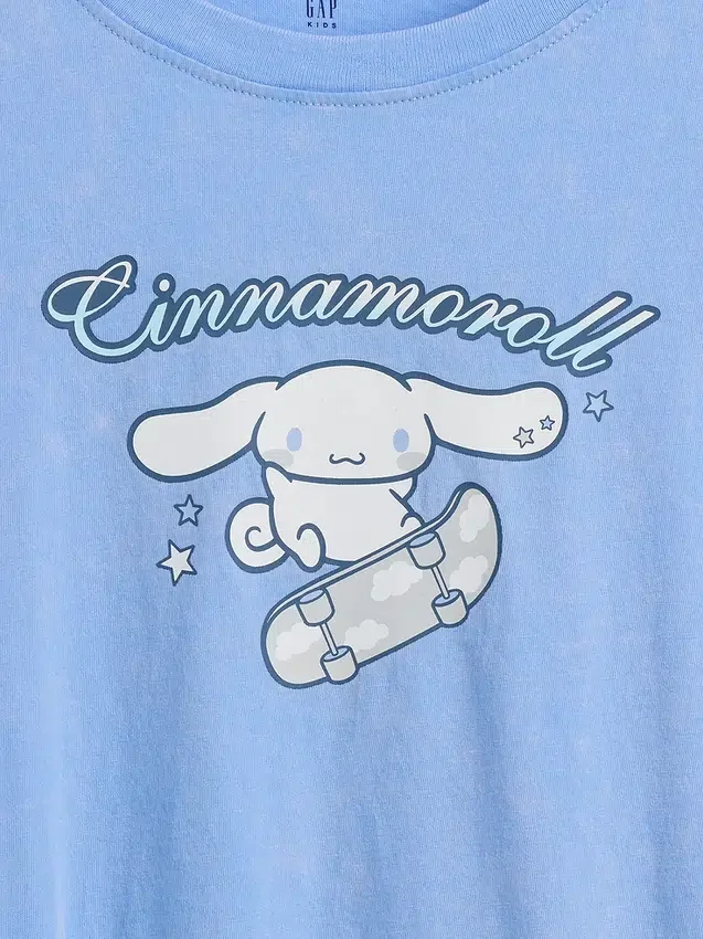 T-shirt oversize carré Sanrio pour enfants