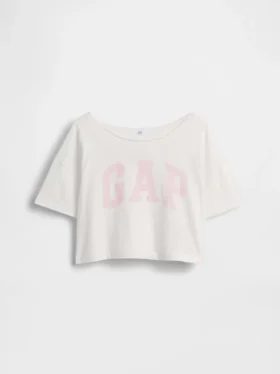 T-shirt oversize à col large pour enfant