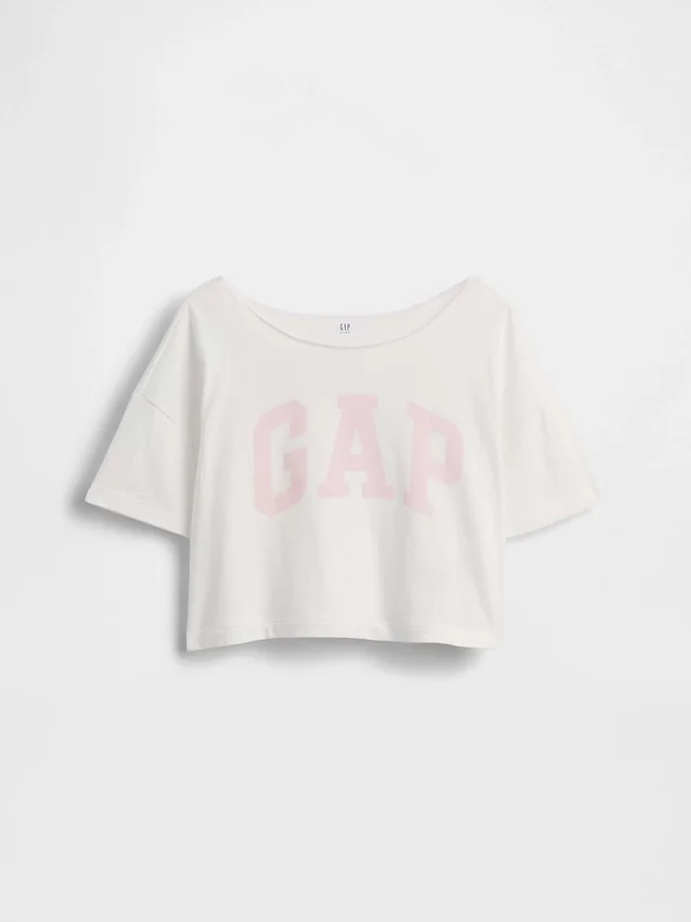 T-shirt oversize à col large pour enfant