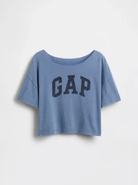 T-shirt oversize à col large pour enfant