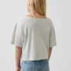 T-shirt oversize à col large pour enfant