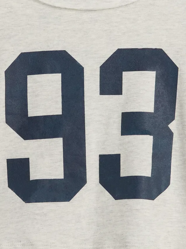 T-shirt oversize à col large pour enfant