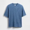 T-shirt oversize en maille gaufrée pour enfant
