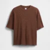 T-shirt oversize en maille gaufrée pour enfant