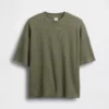 T-shirt oversize en maille gaufrée pour enfant