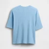 T-shirt oversize en maille gaufrée pour enfant