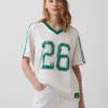 T-shirt oversize à logo « Varsity »