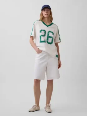 T-shirt oversize à logo « Varsity »