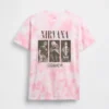 T-shirt oversize Nirvana pour enfant