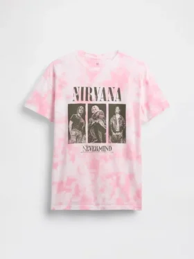 T-shirt oversize Nirvana pour enfant
