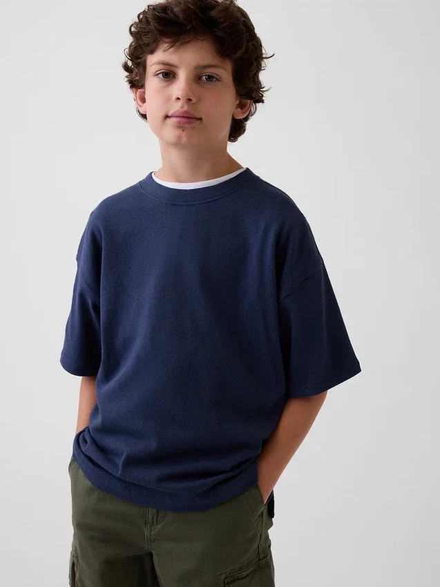 T-shirt oversize épais pour enfants
