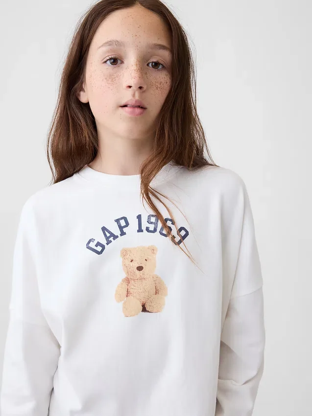 T-shirt oversize épais pour enfants