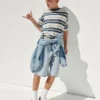 T-shirt oversize épais pour enfants