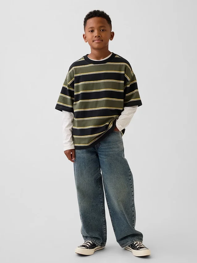 T-shirt oversize épais pour enfants