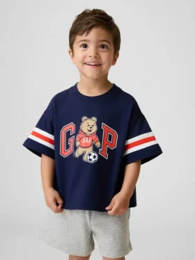 T-shirt oversize pour Bébé & Enfant avec logo graphique Brannan Bear Varsity