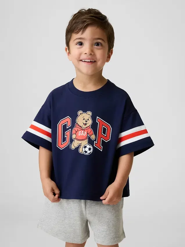T-shirt oversize pour Bébé & Enfant avec logo graphique Brannan Bear Varsity