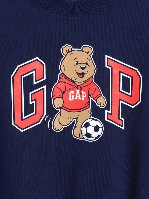 T-shirt oversize pour Bébé & Enfant avec logo graphique Brannan Bear Varsity