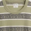 T-shirt oversize à rayures Keith Haring