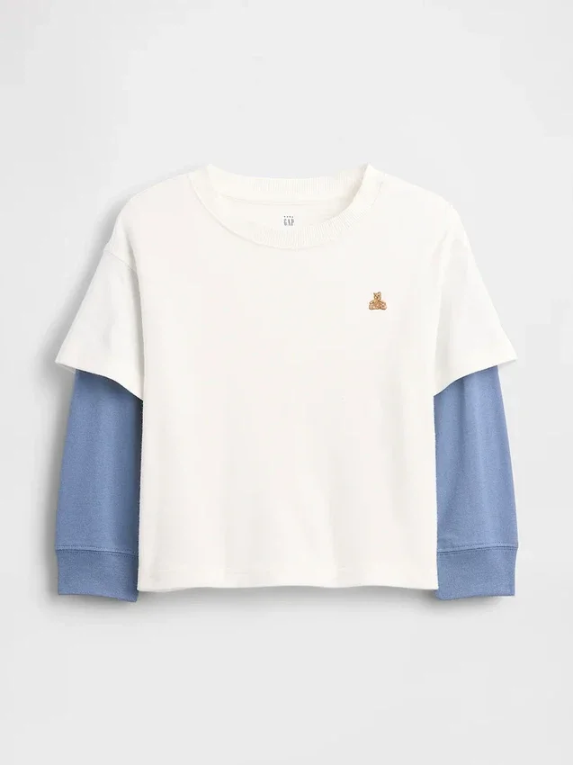 T-shirt épais 2-en-1 pour Bébé & Enfant