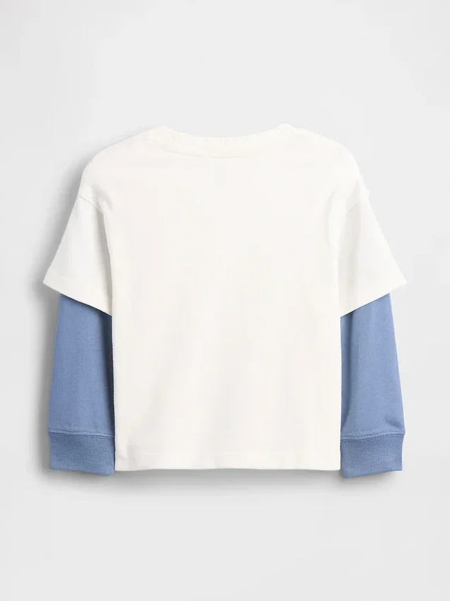 T-shirt épais 2-en-1 pour Bébé & Enfant