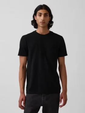T-shirt à poche en coton bio pour adulte