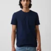 T-shirt à poche en coton bio pour adulte