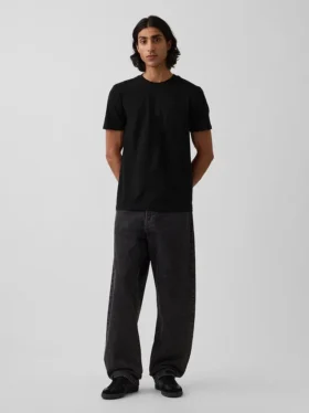 T-shirt à poche en coton bio pour adulte