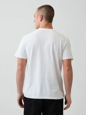 T-shirt à poche en coton bio pour adulte