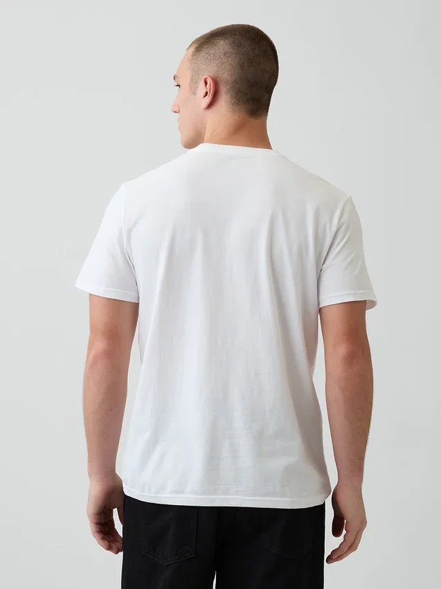 T-shirt à poche en coton bio pour adulte