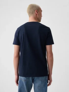 T-shirt à poche en coton bio pour adulte