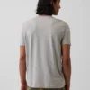 T-shirt à poche en coton bio pour adulte